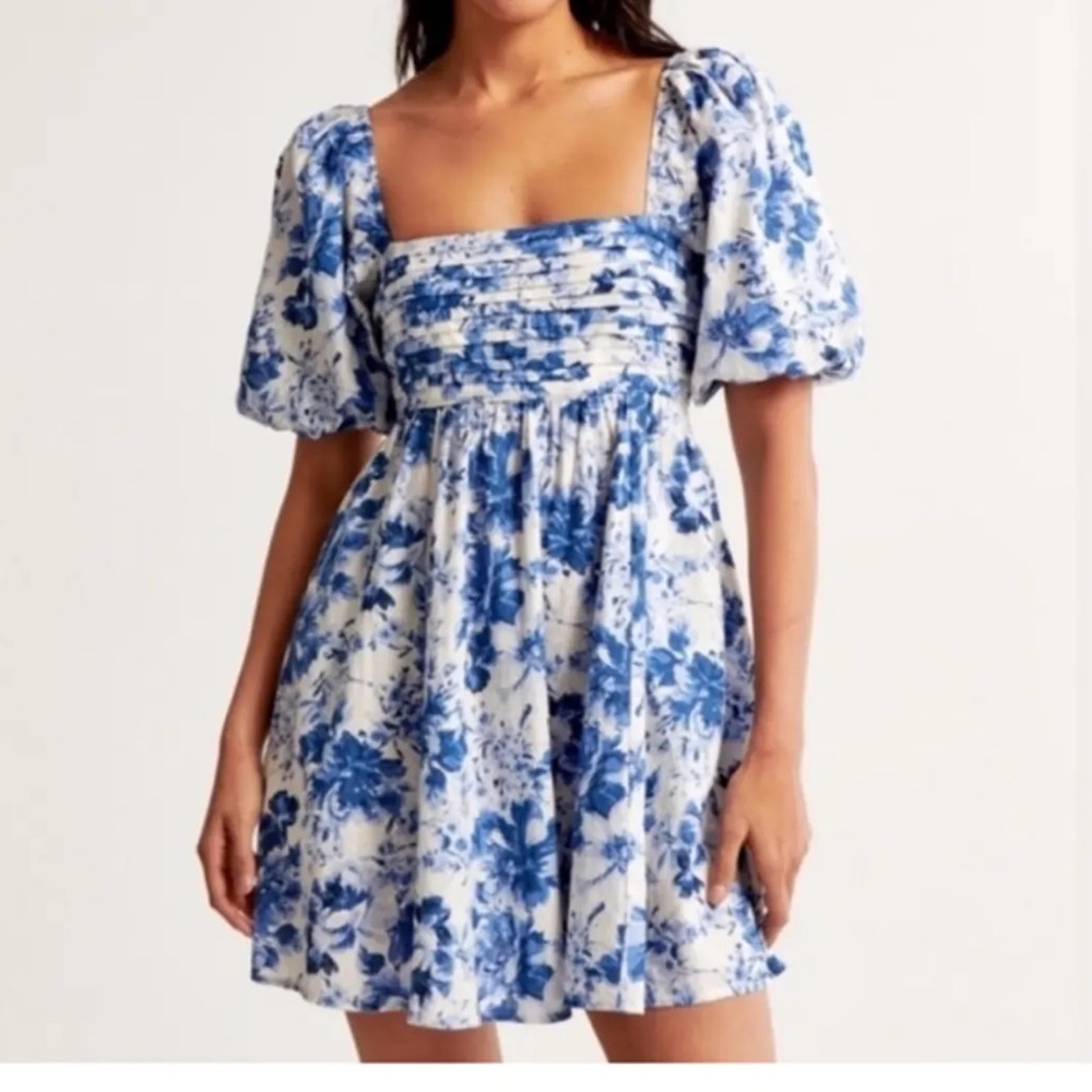 Abercrombie Emerson Poplin Mini Dress